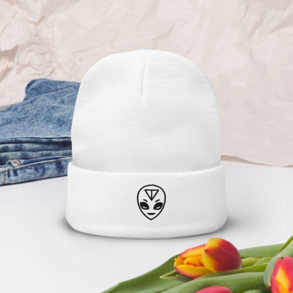 Alien Embroidered Beanie – Premium Winter Hat