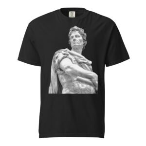 unisex-garment-dyed-heavyweight-t-shirt-black-front-6abdb9d85b99a.jpg Roman Empire Inspired T-Shirt