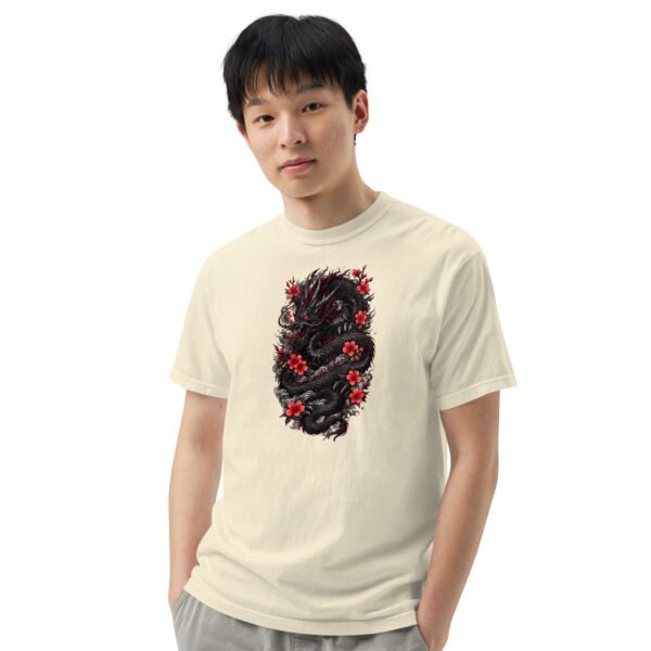 Unisex garment-dyed heavyweight t-shirt