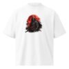 unisex-organic-oversized-high-neck-blaster-2.0-t-shirt-white-front-6ac04427abfb6.jpg Samurai Spirit Graphic T-Shirt