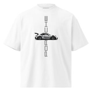 Sports Car Graphic Oversized Tee