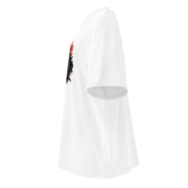 unisex-organic-oversized-high-neck-blaster-2.0-t-shirt-white-left-6ac04427ae67c.jpg Samurai Spirit Graphic T-Shirt